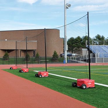 Baseball/Softball Field back Netted Back Stop
