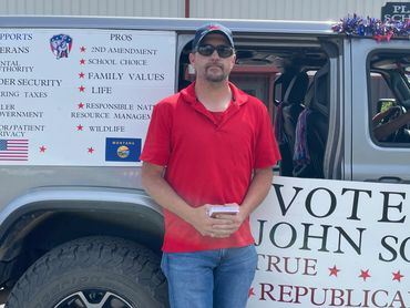 Plains Festival 6/7/25 waiting for the parade to start