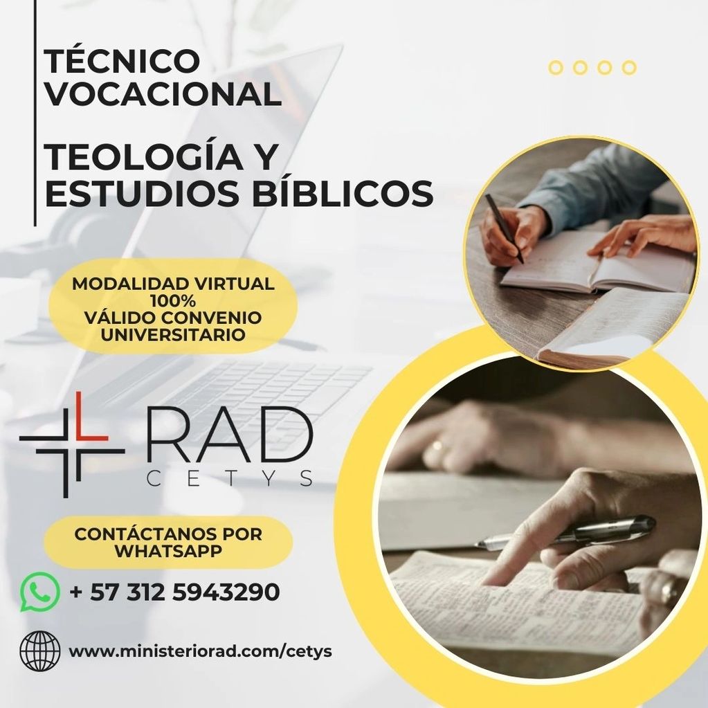 TEOLOGÍA Y ESTUDIOS BIBLICOS
