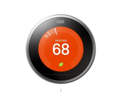 Nest Learning Thermostat paired with solar panels for home efficiency make your home efficient