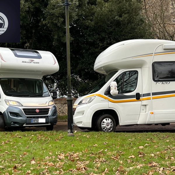 Motorhome hire Suffolk & Essex - Roller team 746 & Auto Trail 720