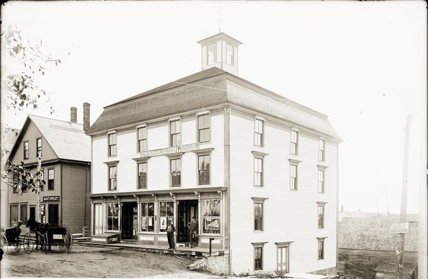 Main St Tenants Harbor - the former G W Rawley store