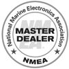 Logo of National Marine Electronics Association Master Dealer.