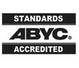ABYC Standards Accredited logo in blue and white.