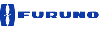 Furuno logo in blue with stylized propeller design.