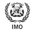 Emblem of the International Maritime Organization with nautical symbols and laurel wreath.