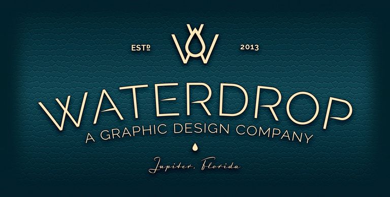 waterdrop graphics LLC 
Waterdrop A Graphic Design Company
Jupiter Florida