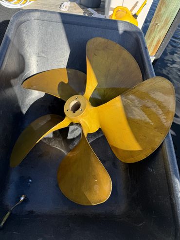 refurbished propellers install