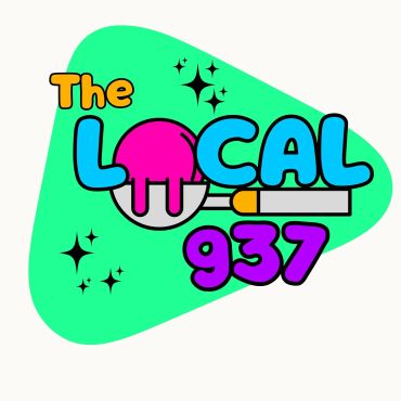 Colorful logo with ice cream and text "The Local 937".