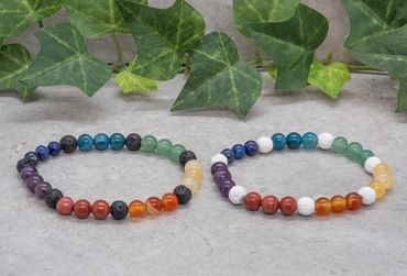 Gemstone bracelets