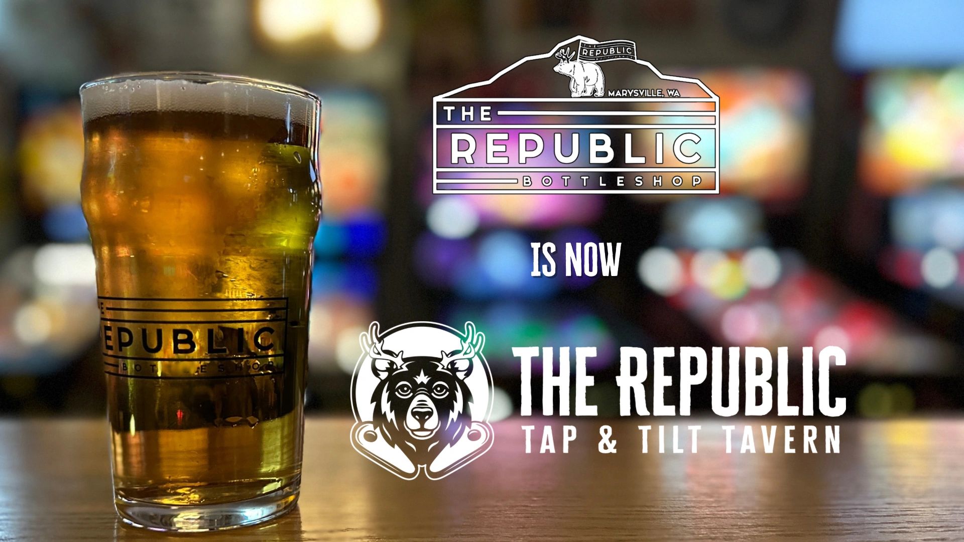 The Republic Bottle Shop in Marysville