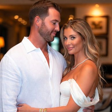 A visually appealing couple, whose physical attributes harmoniously complement each other.