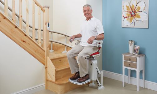 Curved Stairlift in Nova Scotia