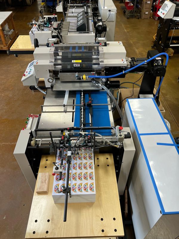 Pull Tab Finishing System