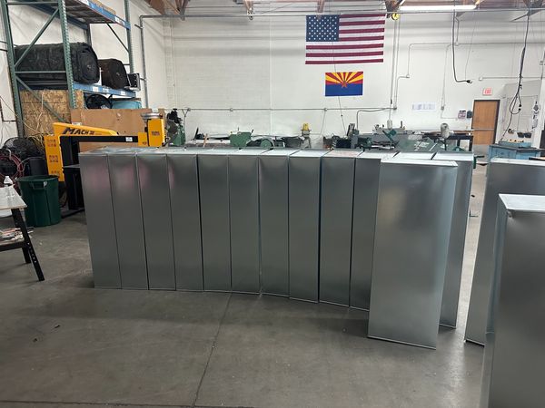 Custom Plenums for Horizontal Air Handlers
