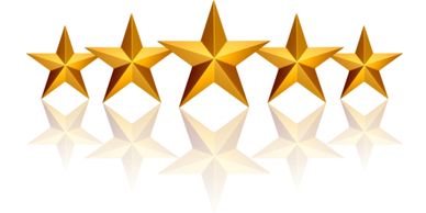 five star reviews from google