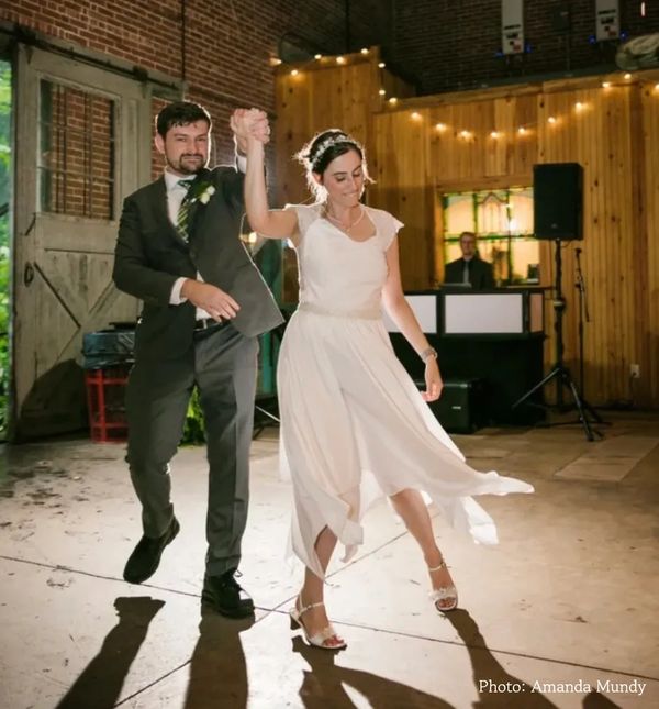 Bride and Groom first dance