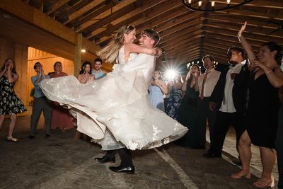 Bride and Groom on the dance floor