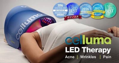 Celluma LED Light Therapy is a non-invasive treatment that can be used to treat acne, fight wrinkles