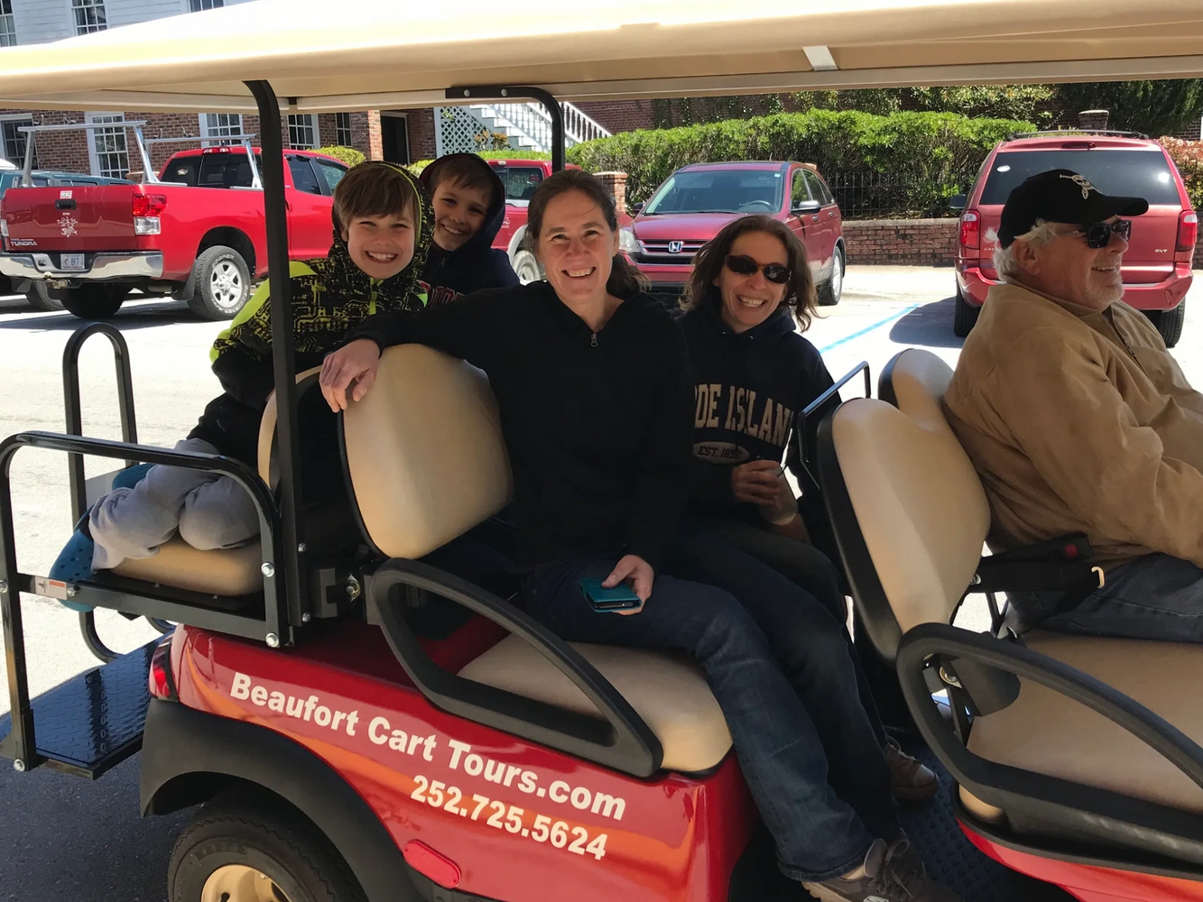 Family & Friends enjoying historic Beaufort, NC