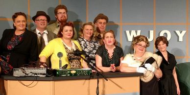 A community theatre group, the East of 60 Players perform a play by Chris McKerracherMc