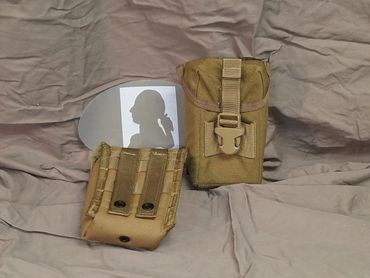 Brown Molle Pouch