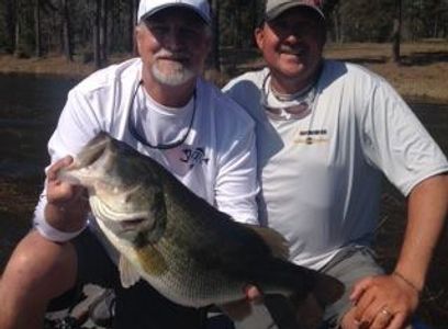 bass fishing with Stephen Johnston
