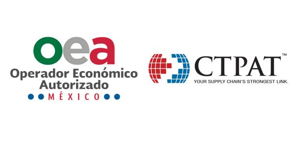 Logos of OEA Mexico and CTPAT programs.
