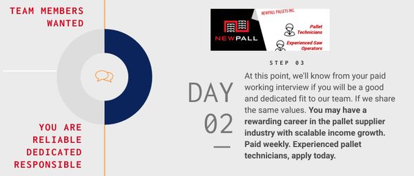 Starting a career with Newpall Pallets