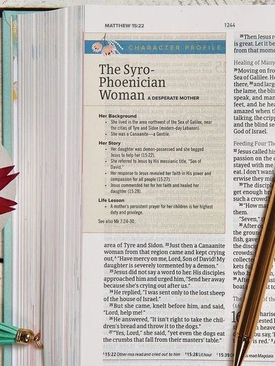 Profile summary of the Syro-Phoenician woman in the Bible.