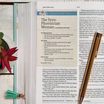 The Syro-Phoenician Woman character profile from Matthew 15:21-22.
