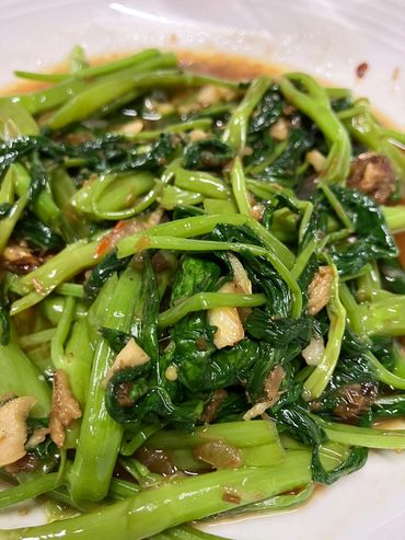 OTSATE spinach stir fry