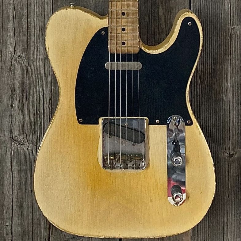 Vintage Black Guard Telecaster  style available for immediate purchase! 