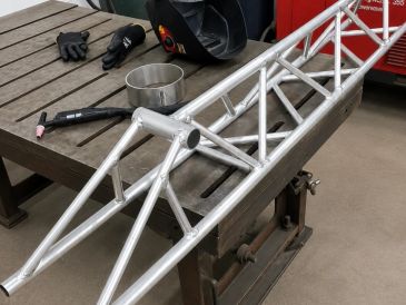 Aluminium stress for Floating offshore wind farm testing.