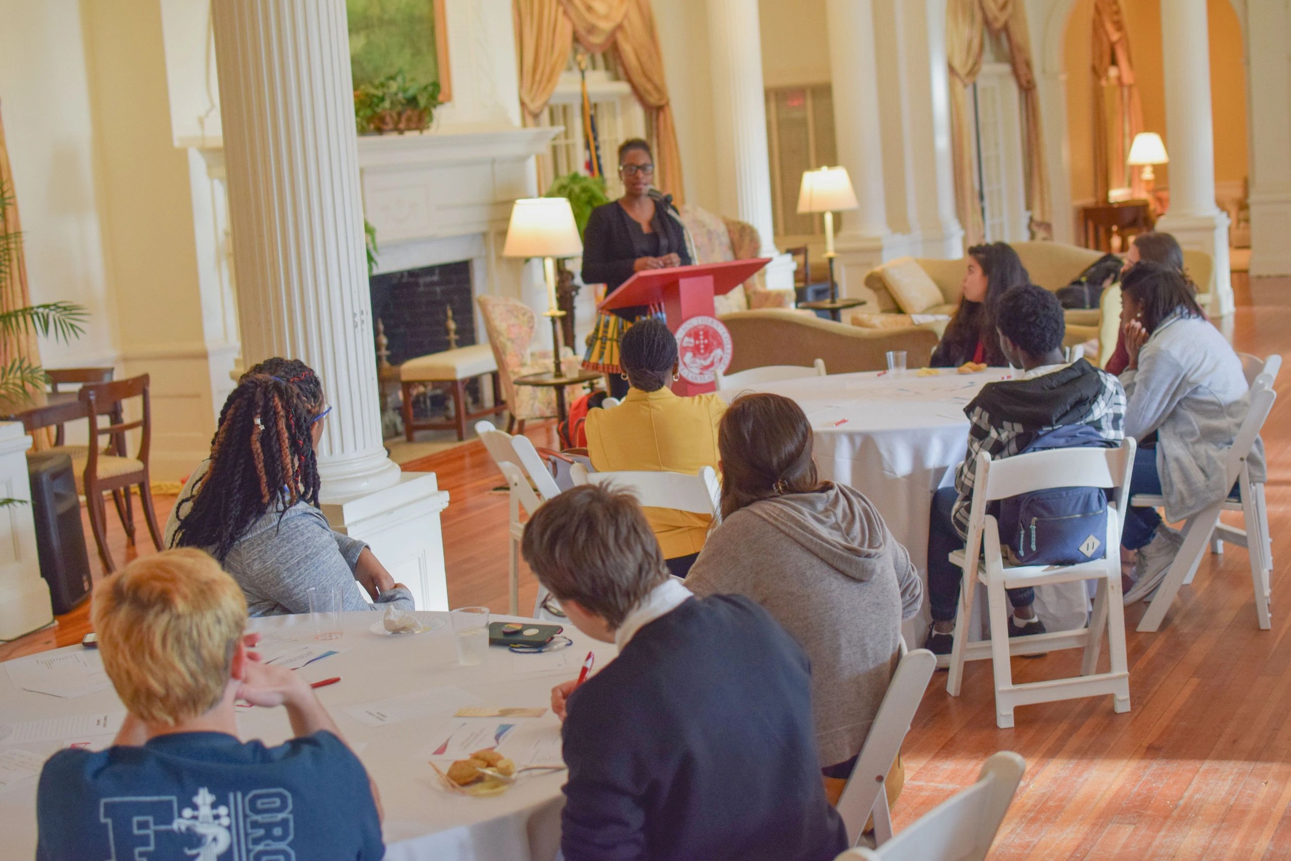 Dr. Jobia Keys at speaking engagement