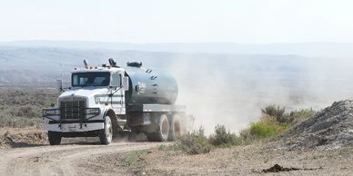 Betthel hauled 1300 gal 5 days a week and some days 2600 gallons.. WHW hauled water over the weekend