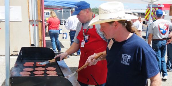 RMVFD Grill Masters Hard At Work For RMHTA Customers