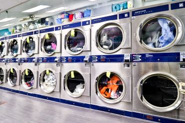 The dryers that dry the clothing 