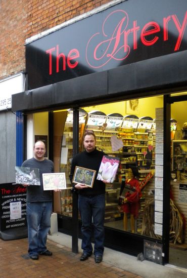 6thFeb12 Pictures go on display at The Artery (13th Feb - 19th Feb 2011)