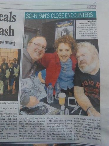 Comic Cons 2015
Bucks Examiner - October 15th 2015