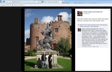 Your Chesham - May 12 Powis Castle Facebook - October 2012