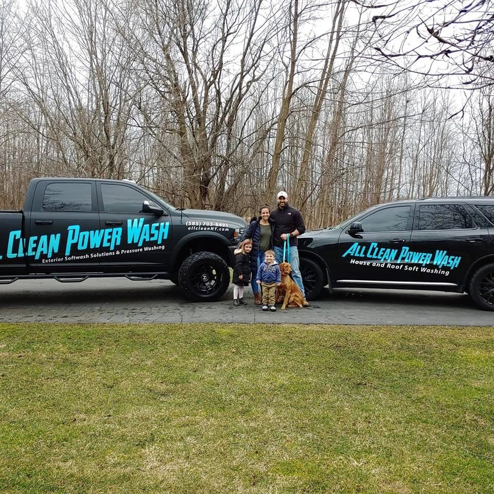 ALL CLEAN POWER WASHING Roof Cleaning, Pressure Washing