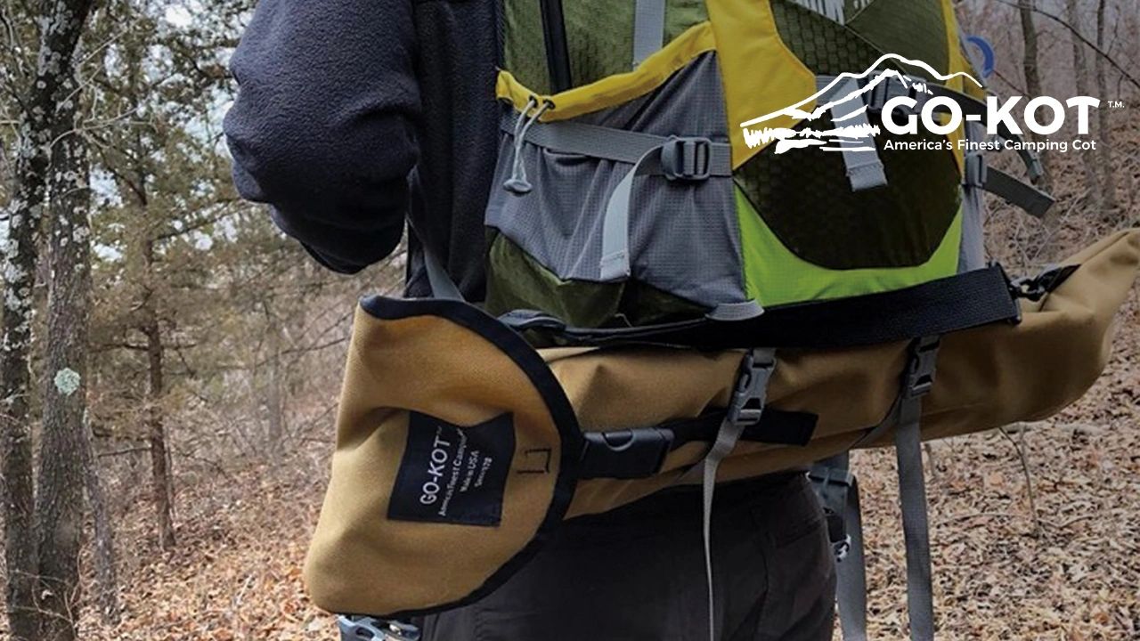 GOKOT Camping Cot, Camp Bed, Camping and Outdoor Gear GOKOT