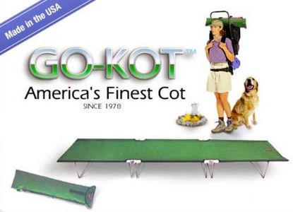 GO-KOT America's Finest Camping Cot Made in USA Since 1978