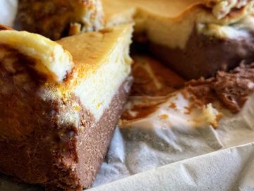 Chocolate Basque Cheesecake