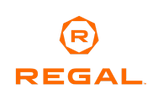 The regal logo and illustration on the website