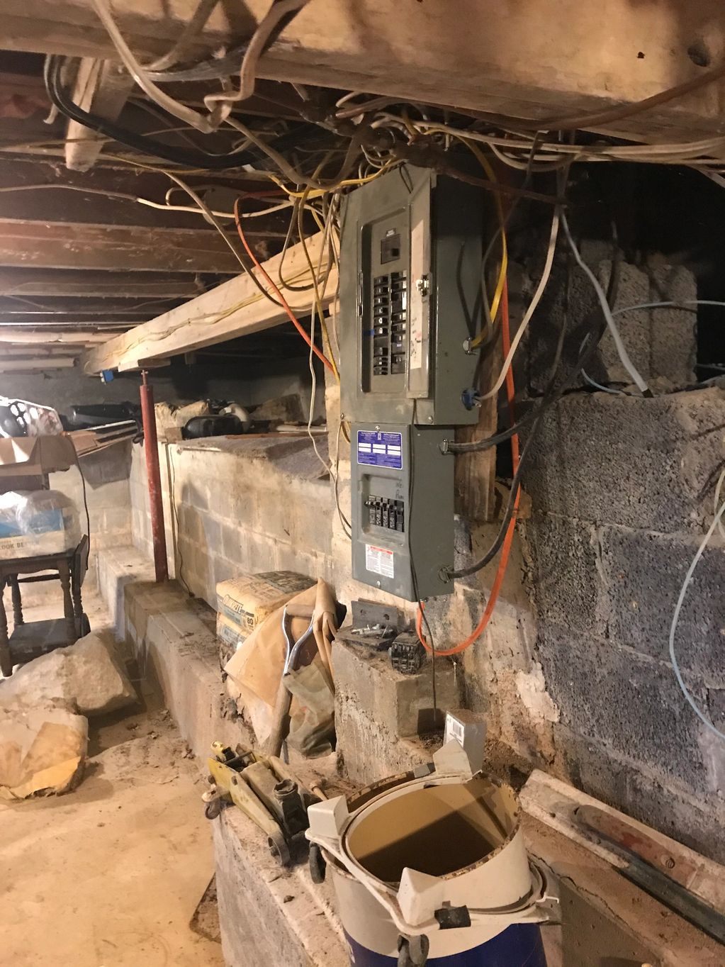 Overloaded 100 amp min service in need of an upgrade