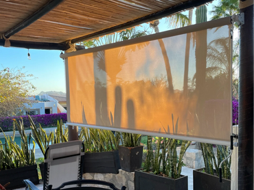 Persiana exterior instalación en Cabo San Lucas
