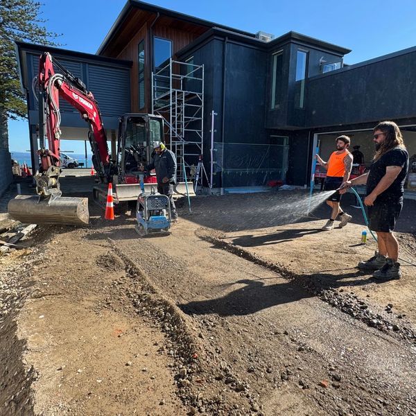 Tight Space Excavation | Landscaping | Developer Contractors