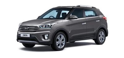 Rental vehilce at Praslin Airport in Seychelles